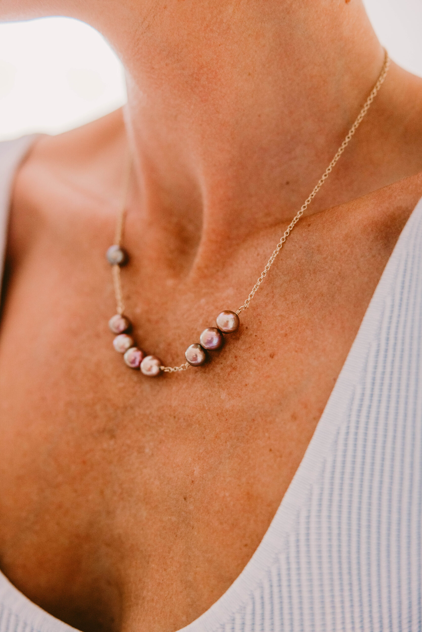 143 Pink Pearl Necklace