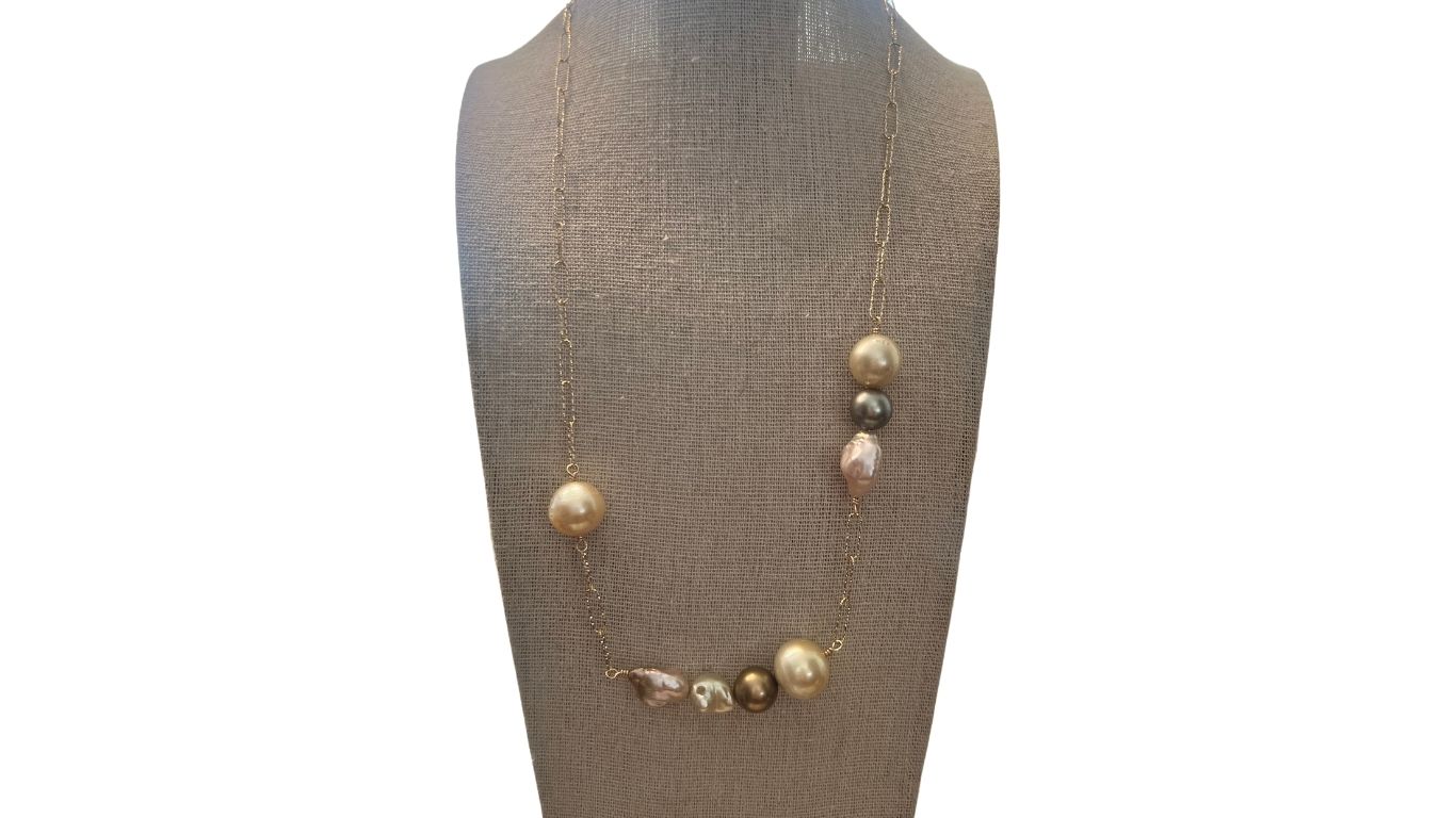 14K 143 Pastel Pearls