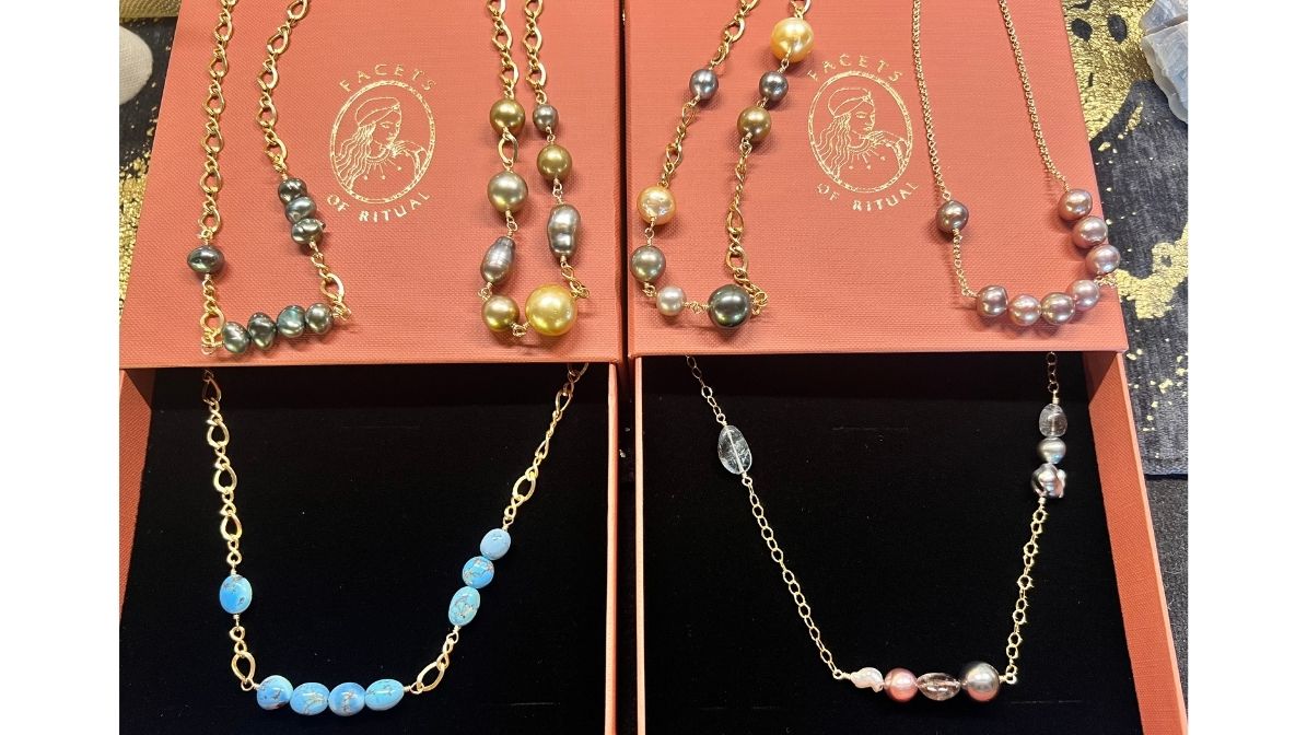 143 Taupe Pearl Necklace