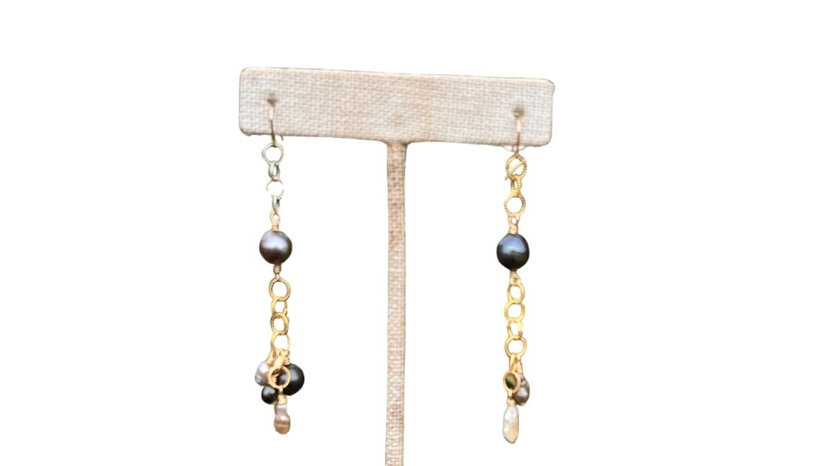 143 Mixed Metal Earrings