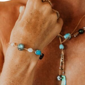 Mixed Pearl Gemstone Bracelet